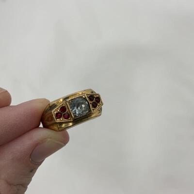 .70. MCM | Menâ€™s 12K 1/20 Gold Ring | 5g