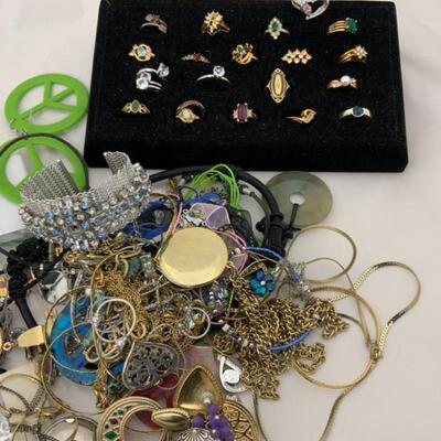 .74. Large Costume Jewelry Lot
