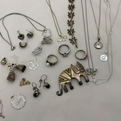 .78. Sterling Jewelry Mixed Lot