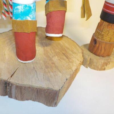 Hand crafted south american Indian medicine man and totten.