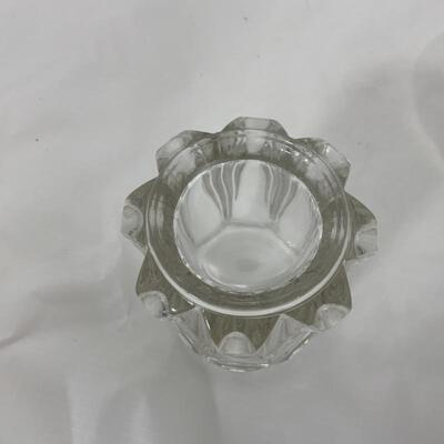 .86. Antique | Pickle Castor | Married Set | Fleur-de-Lis