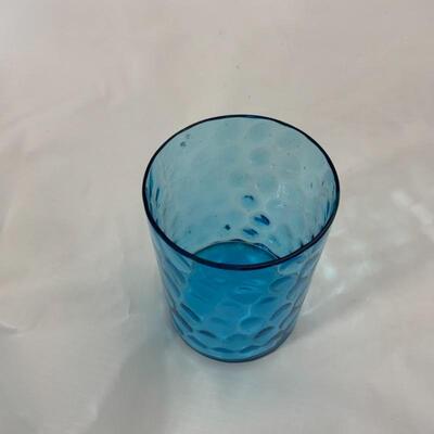 .91. Antique | Blue Thumb-Print Pickle Castor | PairPoint