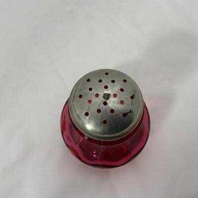.92. Heavy Cranberry Sugar Shaker