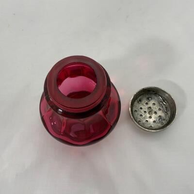 .92. Heavy Cranberry Sugar Shaker