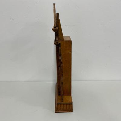 .117. Antique | Victorian Gingerbread Mantle Clock | Gilbert