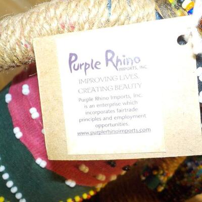 " Purple Rhino" and medicine men.