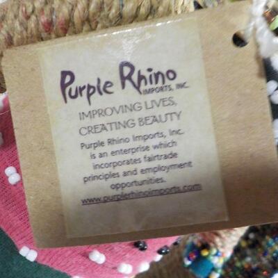 " Purple Rhino" and medicine men.