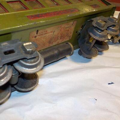 4- pre-war Lionel Trains....