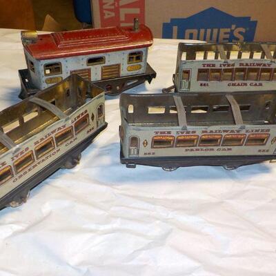 4- Ives Trains parts and plus.