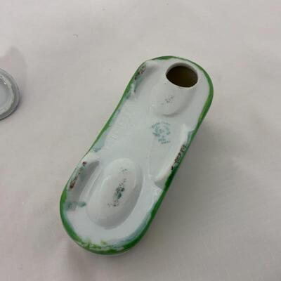 .124. Antique | Chicken Nodder Salt & Pepper Set