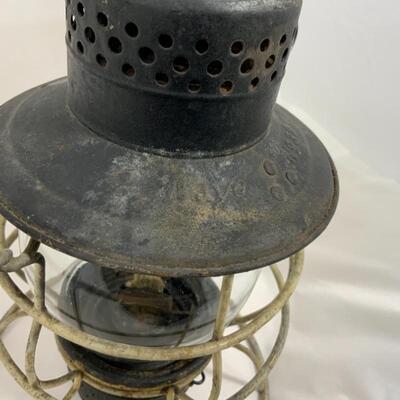 .155. Antique | Railroad Lantern | No. 39 WB