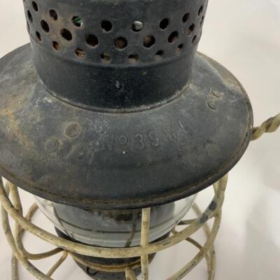 .155. Antique | Railroad Lantern | No. 39 WB