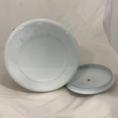 .159. Enamelware | Coffee Pot | Bowl | Pitcher