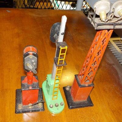 " Super COOL Lionel pre- war model train Signal Lights" Original.