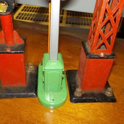 " Super COOL Lionel pre- war model train Signal Lights" Original.