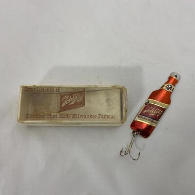.168. Vintage | Schlitz Spoon Fishing Lure in Box