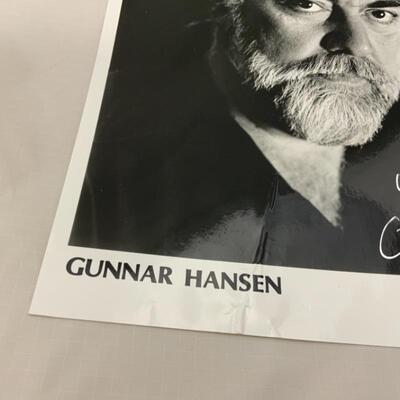 .174. Gunnar Hansen | Texas Chainsaw Massacre | Signed 8x10