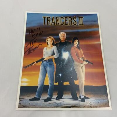 .175. Tom Thomerson | Jack Deth | Trancers II | Signed 8x10