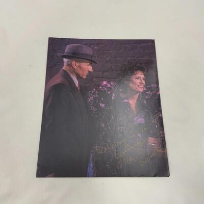 .179. Two Autographed 8x10s | BARRET | STRUYCKEN | Star Trek