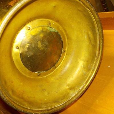 Large Brass serving bucket 18 x 24 x 14.