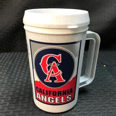Vintage 1993-1996 California Angels Insulated Tumbler Mug 