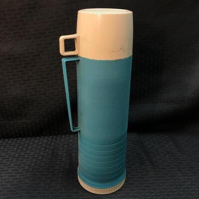 Vintage 13.5â€ Thermos