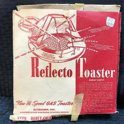 Vintage â€œReflecto Toasterâ€ w. Box