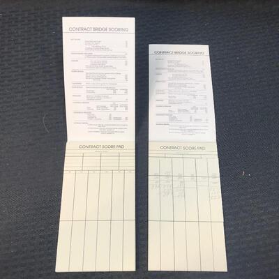 Lot of 2 CaspariÂ® Bridge Notebooks