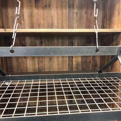 Heavy Duty Enclume Iron Pot & Pan Hanging Rack