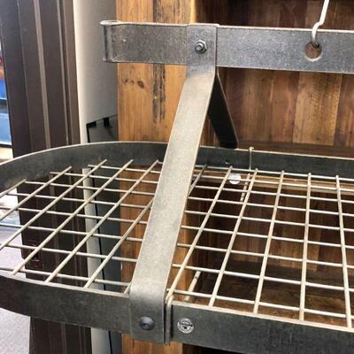Heavy Duty Enclume Iron Pot & Pan Hanging Rack