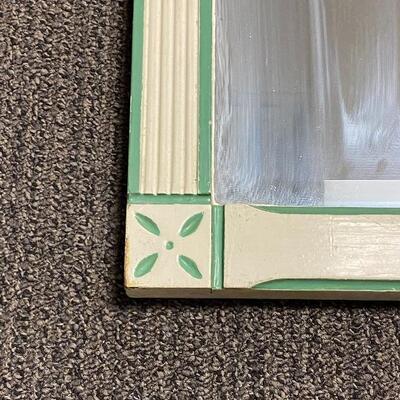 Vintage Rustic Framed Wall Mirror