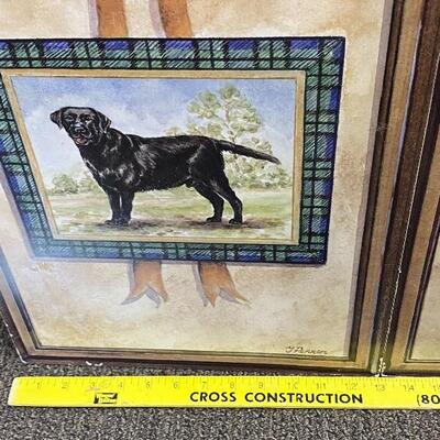 Tri Fold Dog Screen Fireplace Cover Floor Art