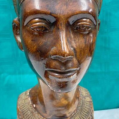20" Egyptian Queen Nefertiti Bust