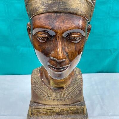 20" Egyptian Queen Nefertiti Bust