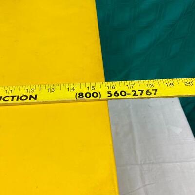 Primary Yellow Plastic Side Table