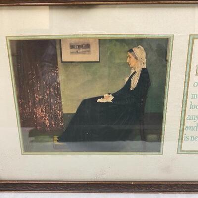 Vintage "Mother" Wall Art