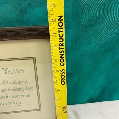 "For Fifty Years" Wall Art