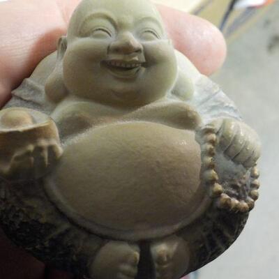 5  Stunning collector peces/ Murano, brass budda, paper weight, anne hathaway,
