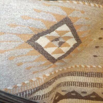 Hand made NAVAHO rug 8 ft x 5 ft.