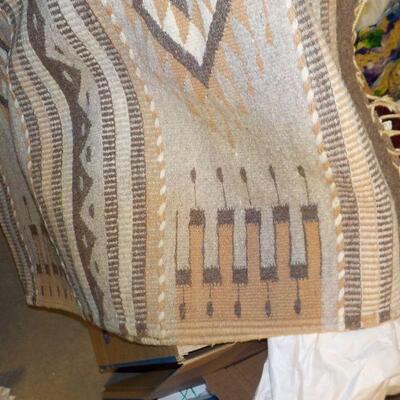 Hand made NAVAHO rug 8 ft x 5 ft.