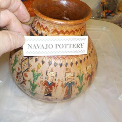 Navajo Pottery Vase.