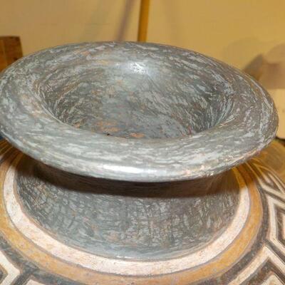 Hand Made Navaho Vase lg. 24 in.