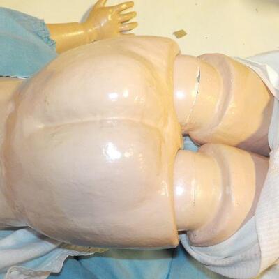 Super large  vintage german Bisque Doll.