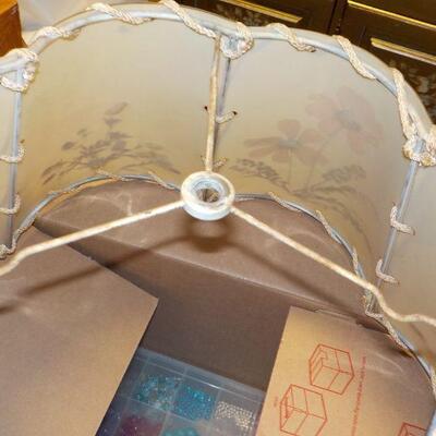 Vintage Stunning CloisonnÃ© Japanese Lamp and shade.
