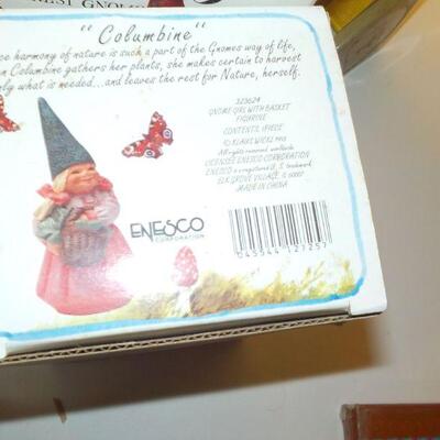 No. 2 Santa special New in Box "Gnomes" Enesco, (4)..