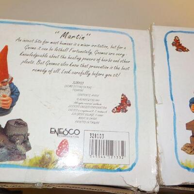 No. 2 Santa special New in Box "Gnomes" Enesco, (4)..