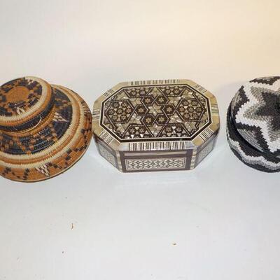 3- World class collectible containers/ Boxes hand crafted.