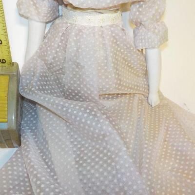 12 in German Porcelain Doll approx. 1800's>
