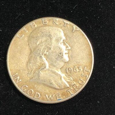Lot 23 - 1963 Franklin Half Dollar