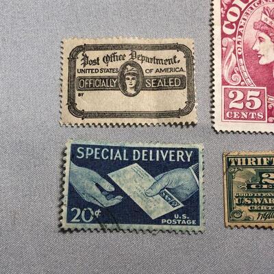 Lot 37 - Variety of Vintage Stamps US Registry Stamp
